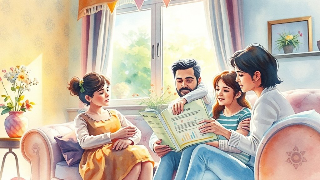 놓치면 안 될 유의사항 (watercolor 스타일)
