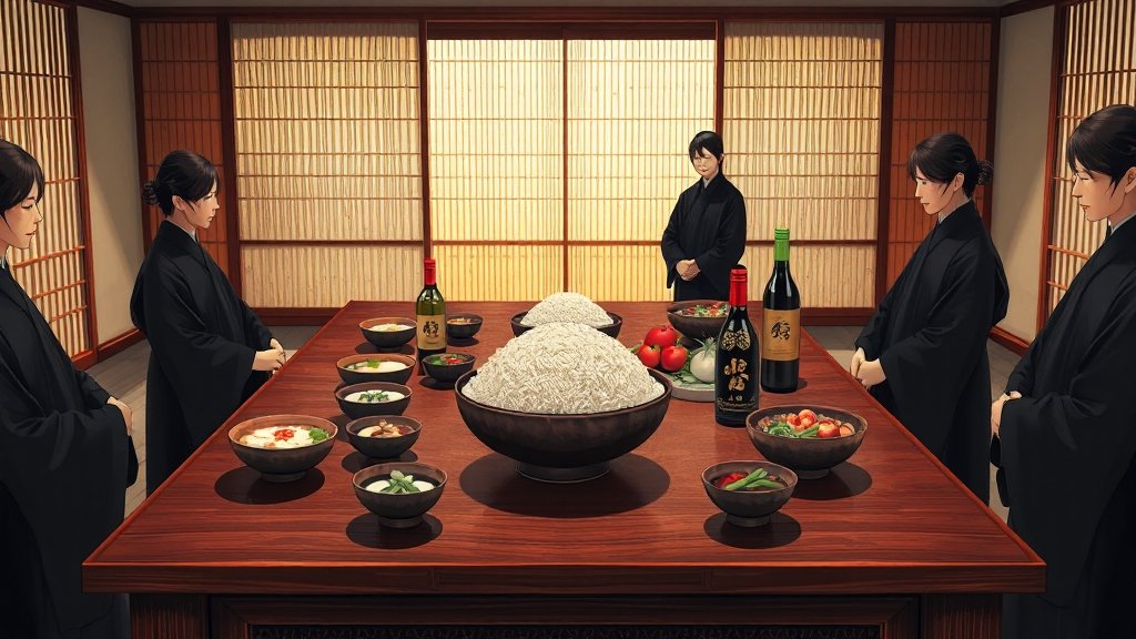 삼우제 상차림, 준비 및 주의사항 (illustration 스타일)