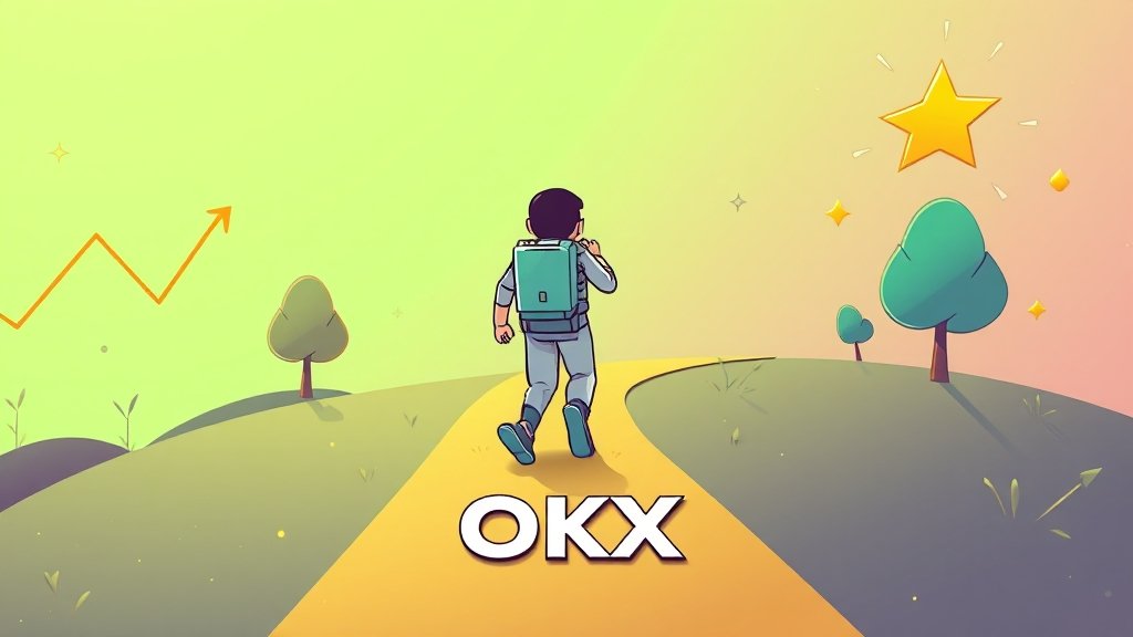 마무리: OKX, 안전하고 효율적인 투자 파트너! (cartoon 스타일)