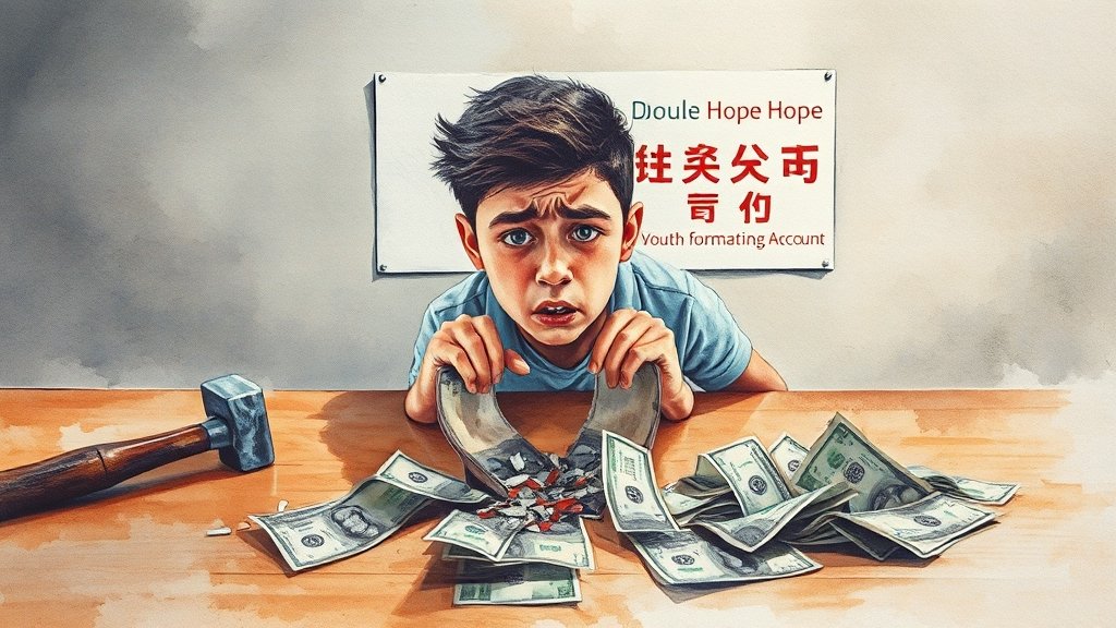 중도 해지, 어떻게 대처해야 할까요? (watercolor 스타일)