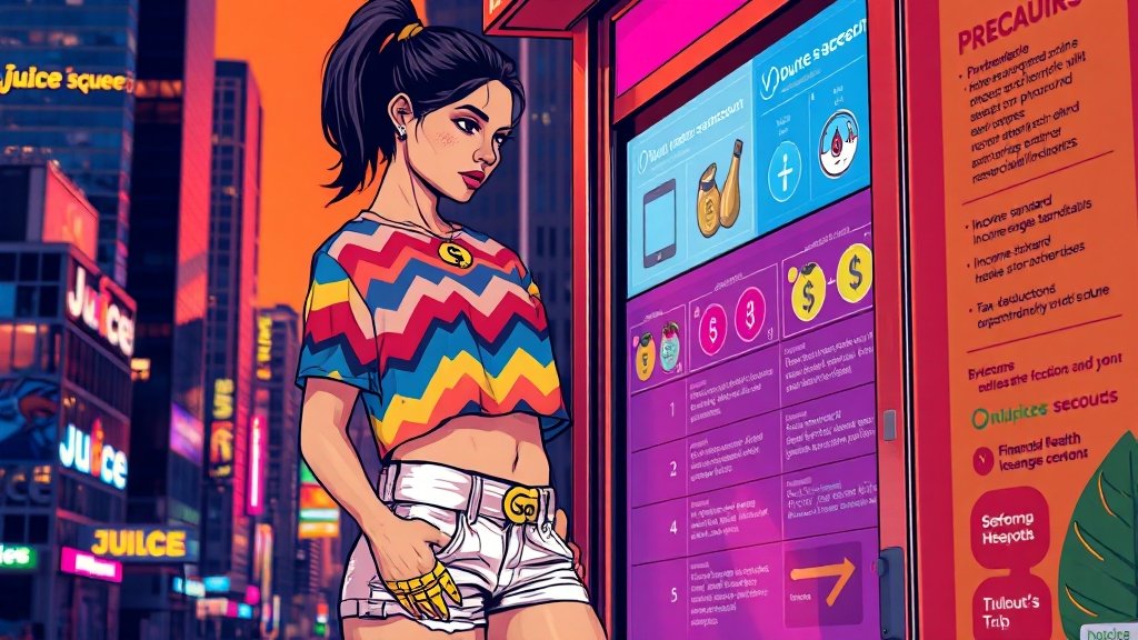가입 시 유의사항, 꼼꼼하게 확인하세요! (popart 스타일)