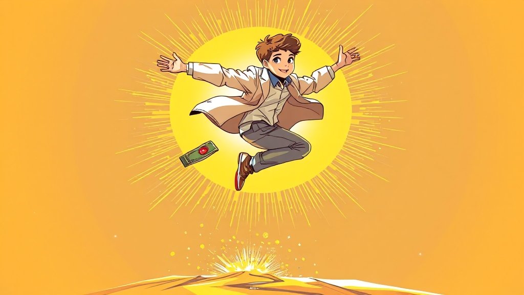 청년도약계좌, 미래를 위한 현명한 선택! (illustration 스타일)
