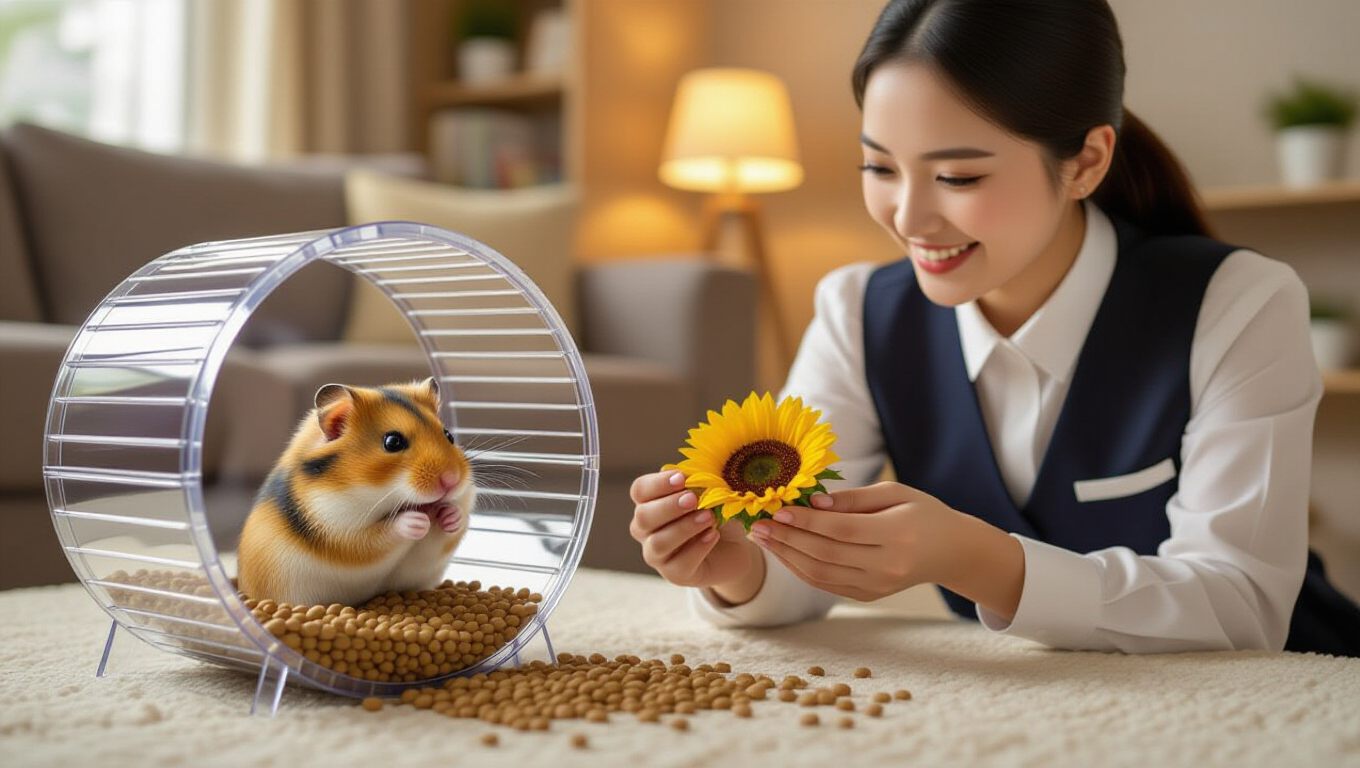 햄스터 먹이 완벽 가이드: 종류별 분석, 급여량, 주의사항 총정리 6 ⏰ 햄스터 먹이 급여량 및 급여 주기