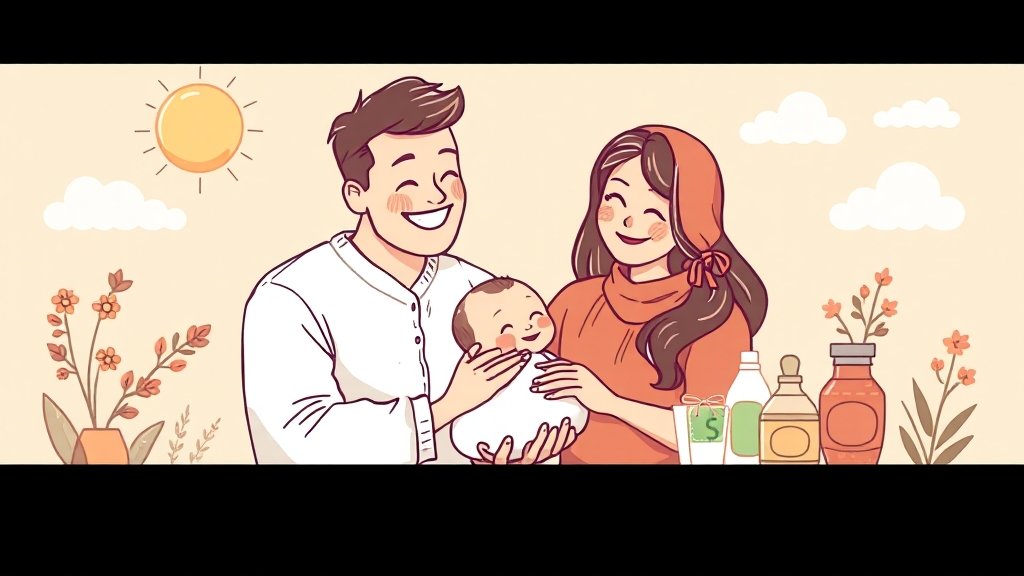 화성시 출산지원금 2025 총정리: 신청 자격, 방법, 혜택 완벽 가이드 3 추가 혜택: 첫만남이용권, 산후조리비 (illustration 스타일)