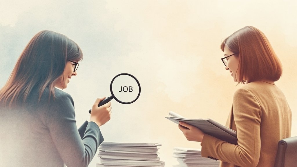 실업급여 4차 완벽 가이드: 구직활동 증명 방법, 서류, 온라인 신청 총정리 1 4차, 구직활동 증명이 중요 (watercolor 스타일)