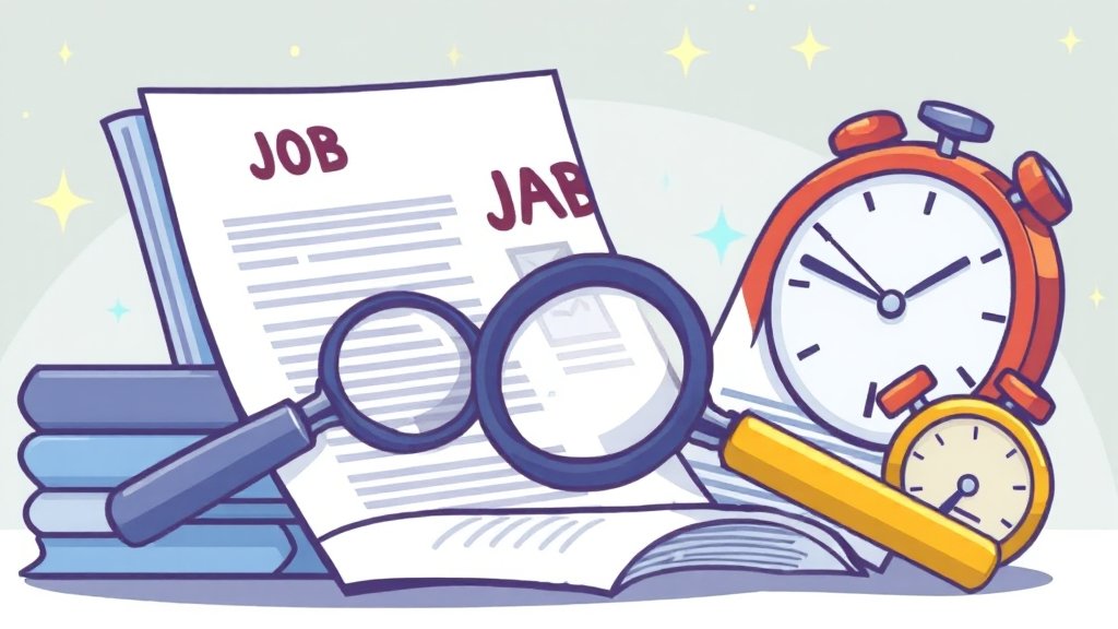 실업급여 4차 완벽 가이드: 구직활동 증명 방법, 서류, 온라인 신청 총정리 2 4차 실업인정, 핵심 준비물 (cartoon 스타일)