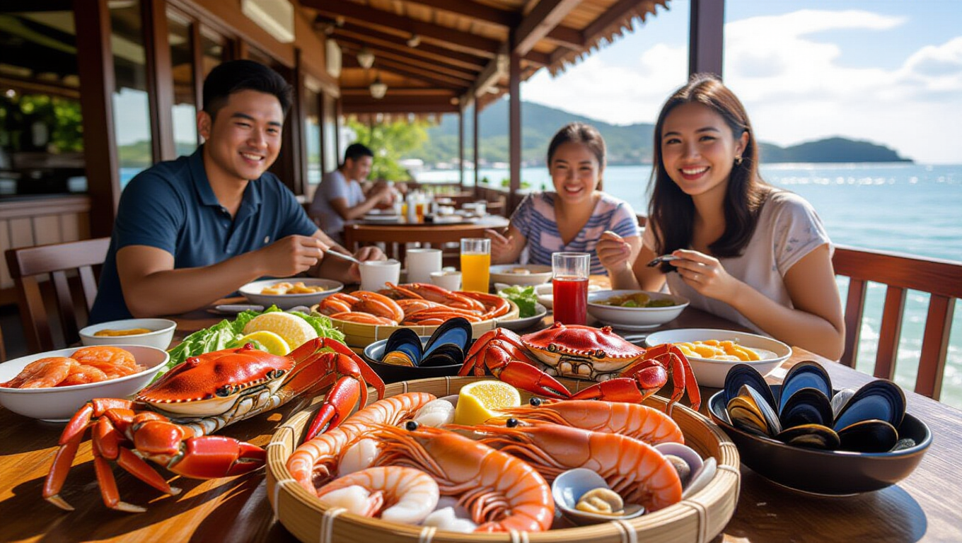 세부 미식 여행: 현지인 추천 맛집부터 야시장 길거리 음식까지! 4 🦐 세부 해산물 요리: 신선함 가득!