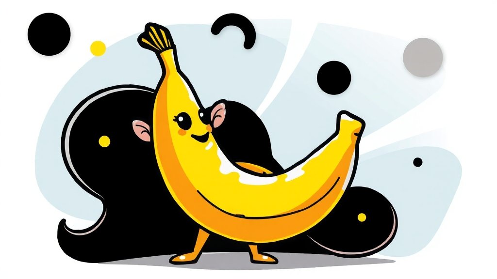 제미나이 나노 바나나 집중 분석: 기능, 활용법, 챗GPT 경쟁 구도 완벽 해설 5 AI 이미지 생성 기술의 미래 (cartoon 스타일)