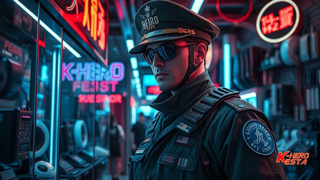 군인 할인 시 주의사항 (realistic 스타일)