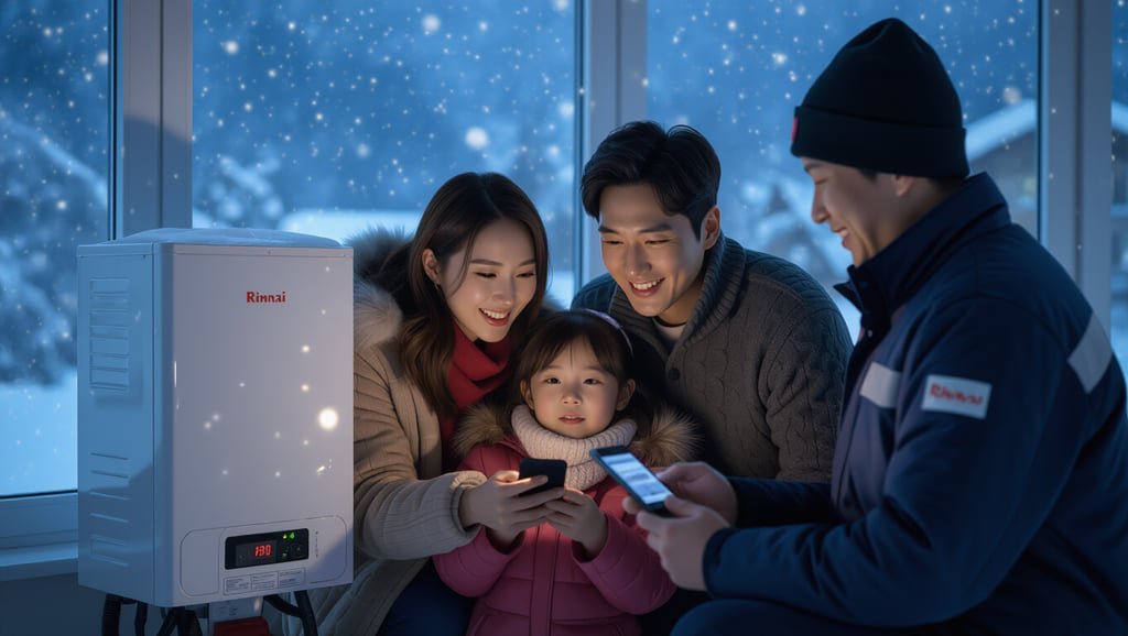 린나이 보일러 문제 해결: 자가 점검, 에러코드, 동파 예방 가이드 5 🚨 긴급 상황 대처 및 AS 신청 가이드