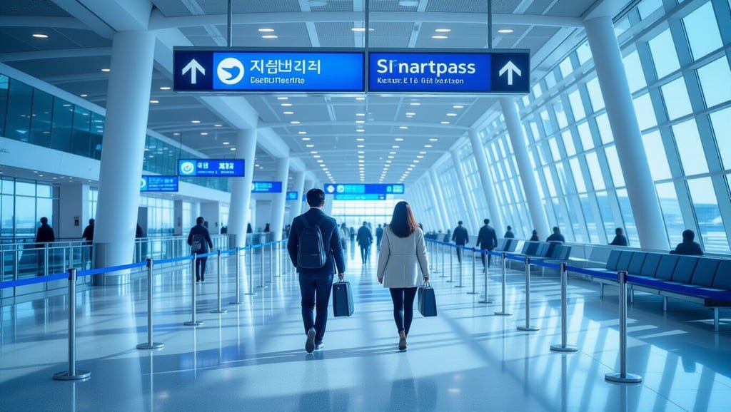 인천공항 스마트패스 완벽 가이드: 등록부터 출국까지 꿀팁 4 📍 스마트패스 전용 출국장 위치 및 이용 대상