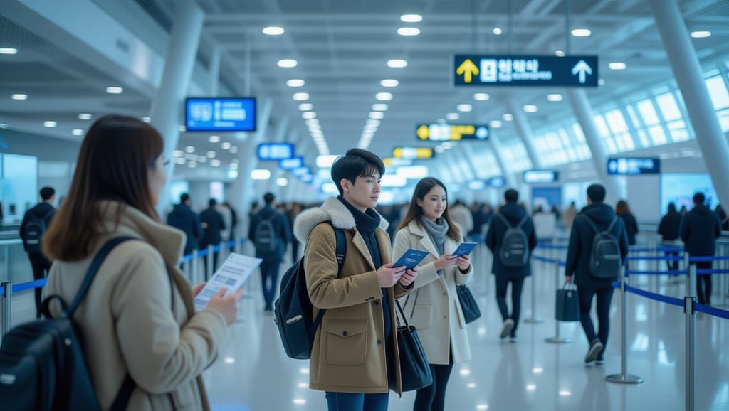 인천공항 스마트패스 완벽 가이드: 등록부터 출국까지 꿀팁 3 ✈️ 탑승권 등록부터 출국까지 (이용 절차 상세 가이드)