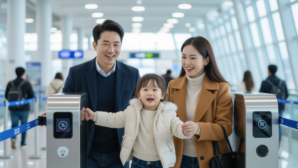 인천공항 스마트패스 완벽 가이드: 등록부터 출국까지 꿀팁 6 👨👩👧👦 가족과 함께! 자녀 및 동반인 등록 방법