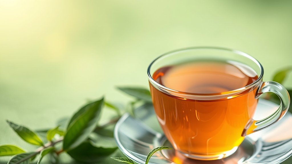 녹차 vs 말차 완벽 비교: 효능, 차이점, 맛있게 즐기는 법 & 주의사항 3 녹차의 효능과 건강상 이점 (realistic 스타일)