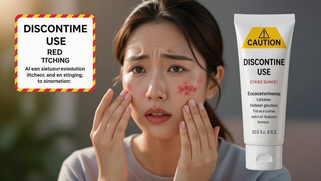 에스로반 연고: 성분, 모낭염·여드름 치료부터 부작용까지 완벽 가이드 4 ⚠️ 사용 시 주의사항 및 부작용