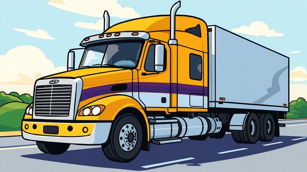 화물운전자 보수교육 완벽 가이드: 대상, 면제, 신청, 비용, 과태료 총정리 2 교육 대상 및 면제 조건 (cartoon 스타일)