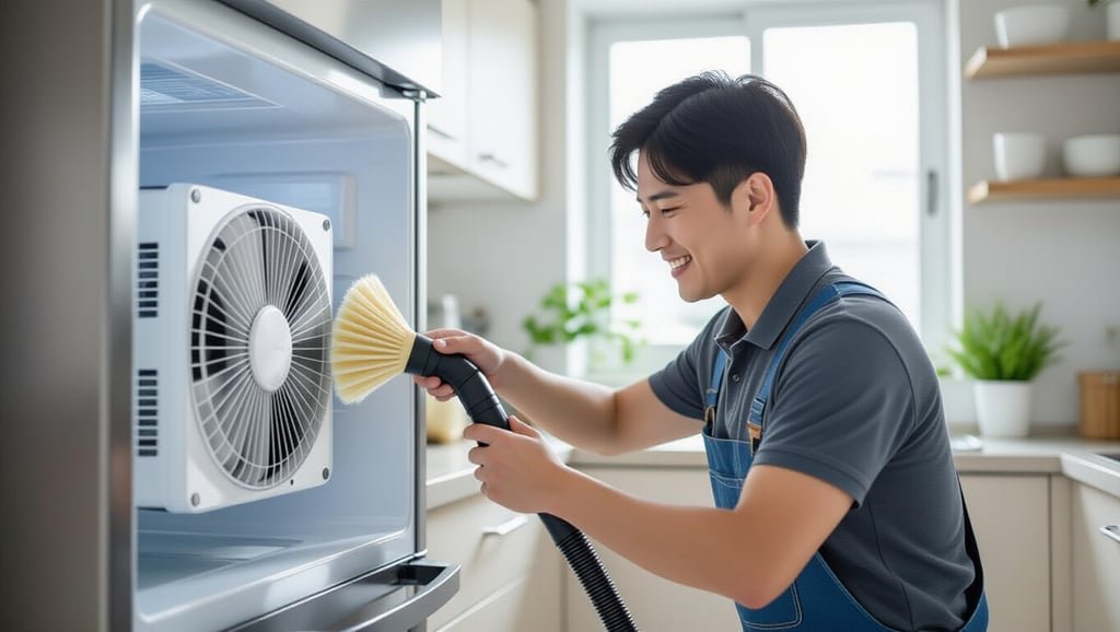 지펠 냉장고 헬리콥터 소음, 원인부터 자가 해결까지 완벽 가이드 4 🛠️ 자가 해결을 위한 부품 점검 및 조치