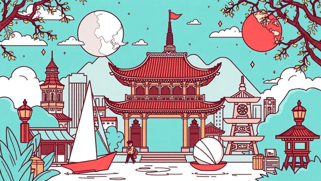 LG유플러스 해외로밍 완벽 가이드: 요금제, 혜택, 가입 방법 & 꿀팁 6 여행지별 로밍 활용 꿀팁 (illustration 스타일)