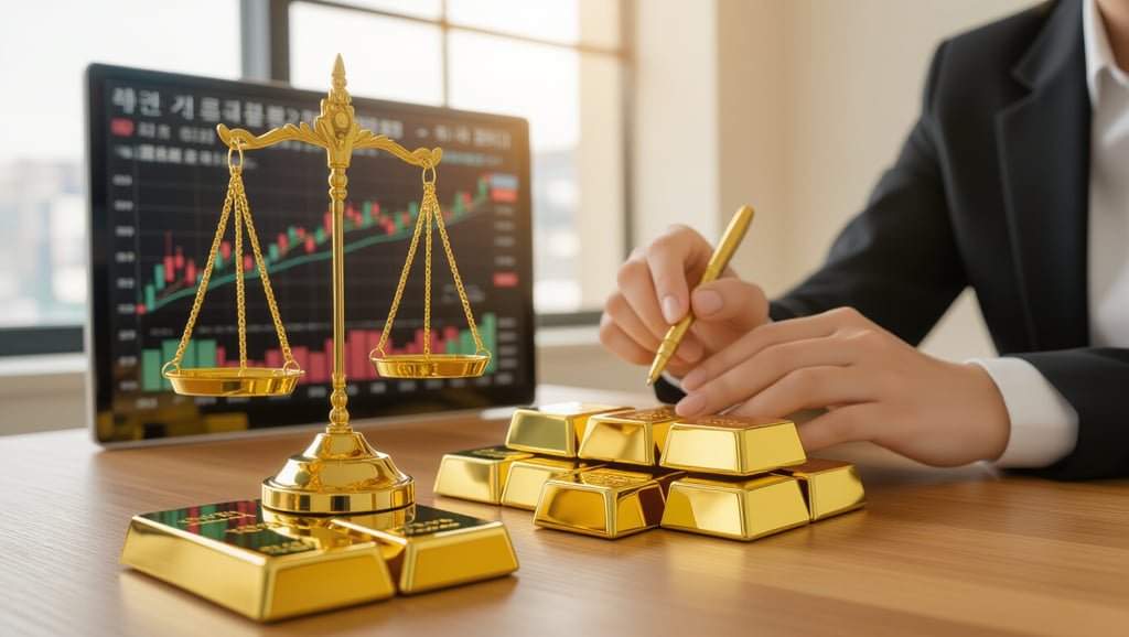금 투자 완벽 가이드: 시점 분석부터 세금 절약, 포트폴리오 전략까지 4 📊 KRX 금시장 vs. 금 ETF: 나에게 맞는 투자 수단은?