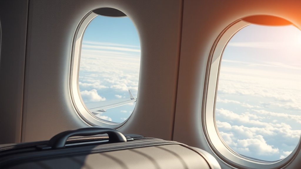 에어부산 수하물 완벽 가이드: 위탁, 기내, 액체 규정 & 추가 요금 총정리 3 기내 수하물 완벽 정리 (realistic 스타일)