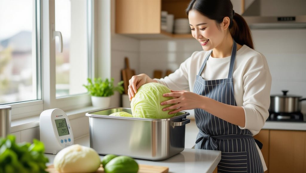 20kg 김장 성공 공식: 절임배추 고르는 법부터 보관까지 5 🧊 절임배추 수령 후 보관 및 위생 관리