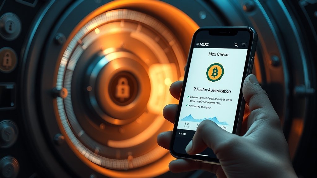 암호화폐 지갑 완벽 가이드: 백업부터 보안, 복구까지 A to Z 2 구글 인증코드 설정 및 관리 (realistic 스타일)