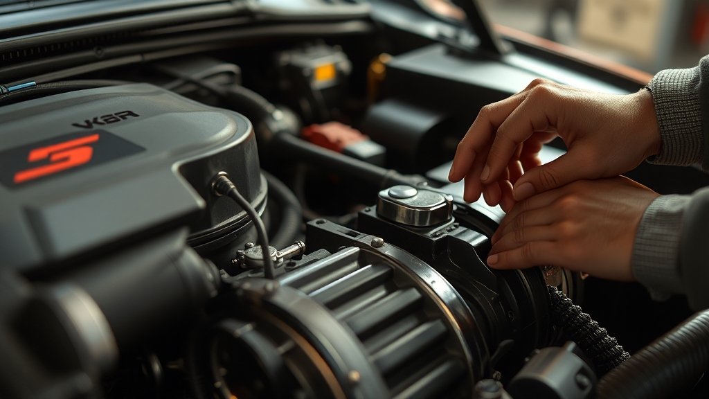 자동차 엔진 과열 완벽 가이드: 원인 분석부터 예방, 긴급 대처법까지 2 엔진 과열 주요 원인 분석 (realistic 스타일)
