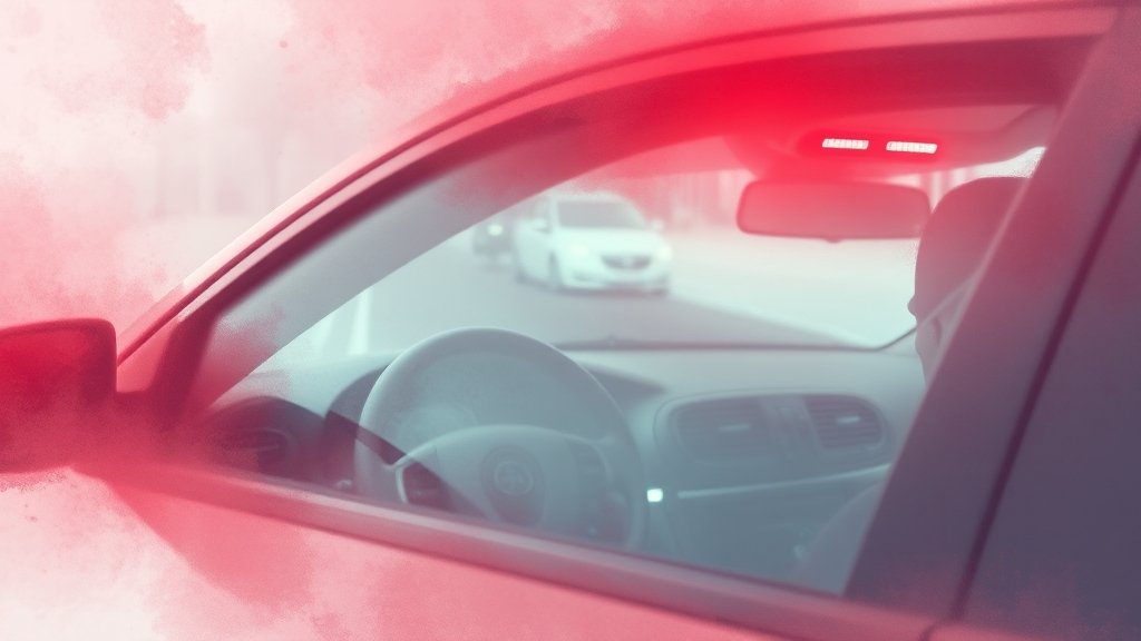 자동차 엔진 과열 완벽 가이드: 원인 분석부터 예방, 긴급 대처법까지 5 엔진 과열 경고등 대처 요령 (watercolor 스타일)