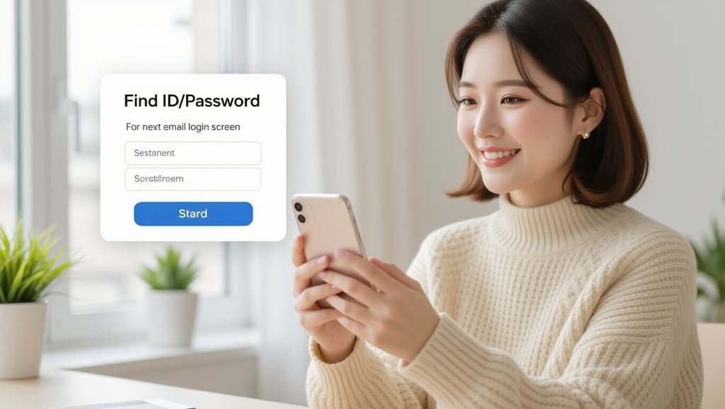 한메일 로그인부터 휴면, 카카오 연동까지 계정 복구 총정리 2 🔐 아이디/비밀번호 분실, 이렇게 복구하세요!