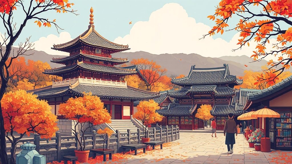 하동 삼성궁 완벽 가이드: 숨겨진 역사, 입장료, 볼거리 & 주변 여행 코스 추천 6 삼성궁 주변 여행 코스 추천 (illustration 스타일)