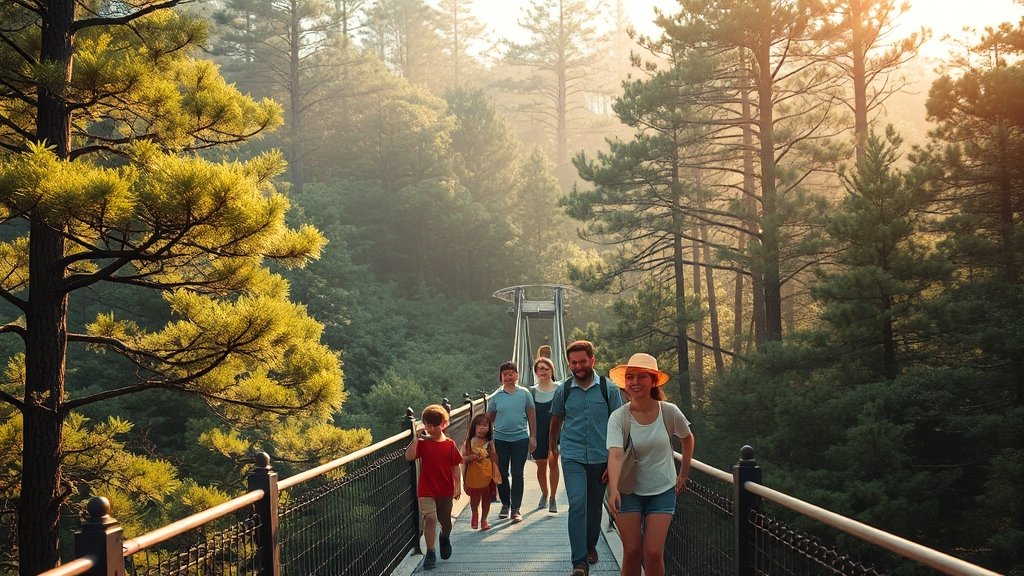 주요 시설 & 즐길 거리 (realistic 스타일)