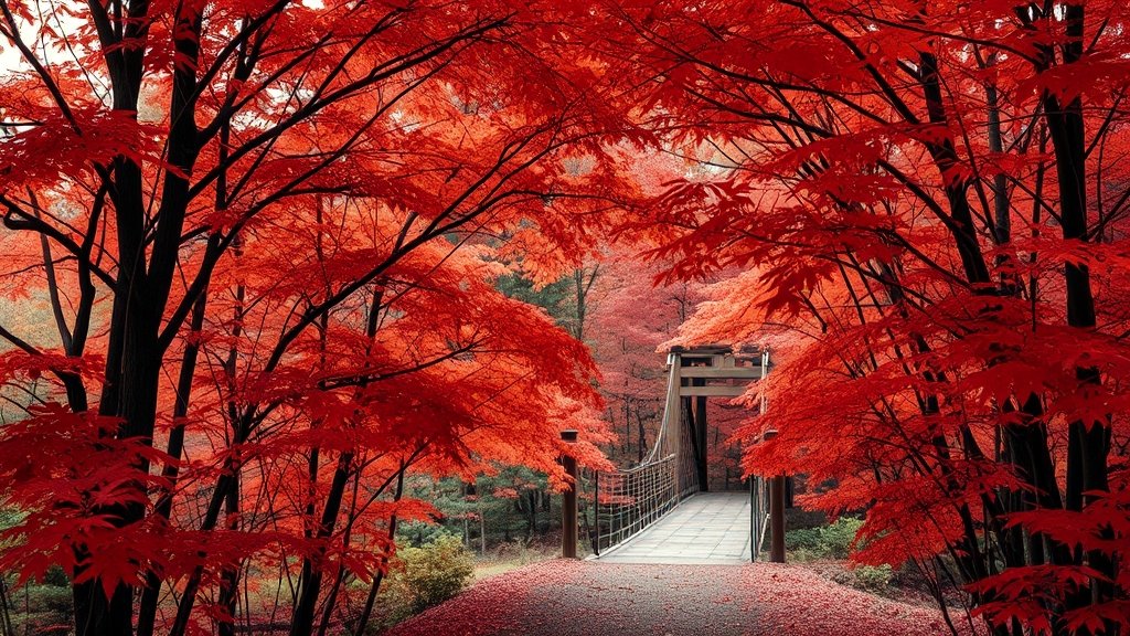 메타세쿼이아 숲길 & 포토존 (realistic 스타일)