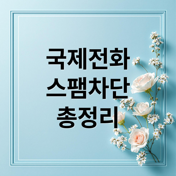 006 국제전화 스팸 완벽 차단: 갤럭시, 아이폰 설정 & 통신사 서비스 총정리 006 국제전화 스팸 완벽 차단: 갤럭시, 아이폰 설정 & 통신사 서비스 총정리