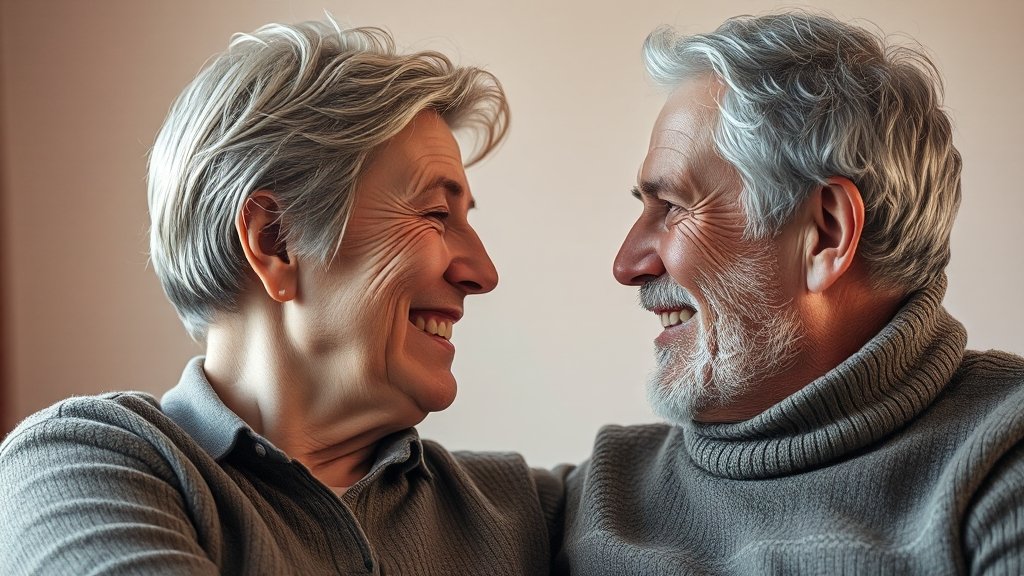 중년의 성생활, 솔직한 대화 (realistic 스타일)