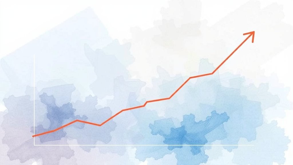 점유율 변화 추이 분석 (watercolor 스타일)