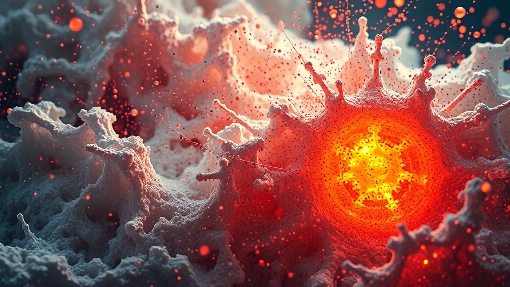 AI 기술이 미치는 영향 (realistic 스타일)