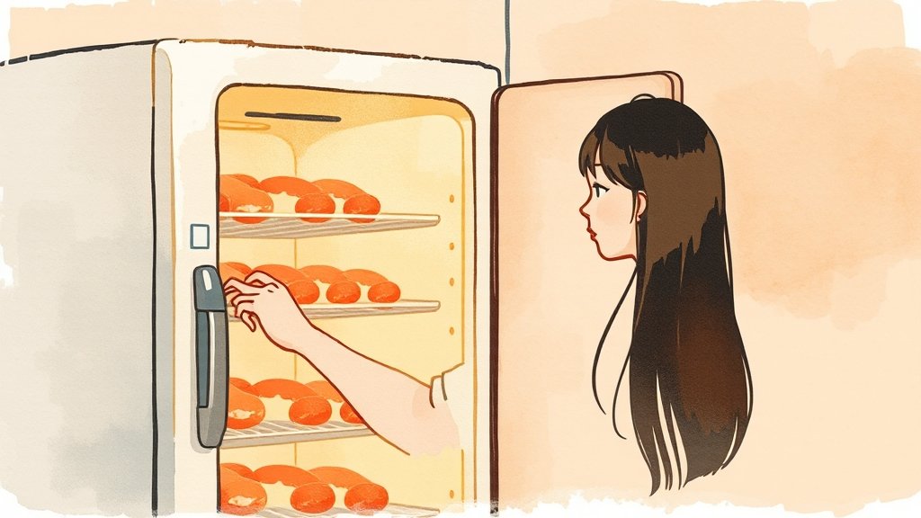 자가진단 전 필수 확인사항 (watercolor 스타일)