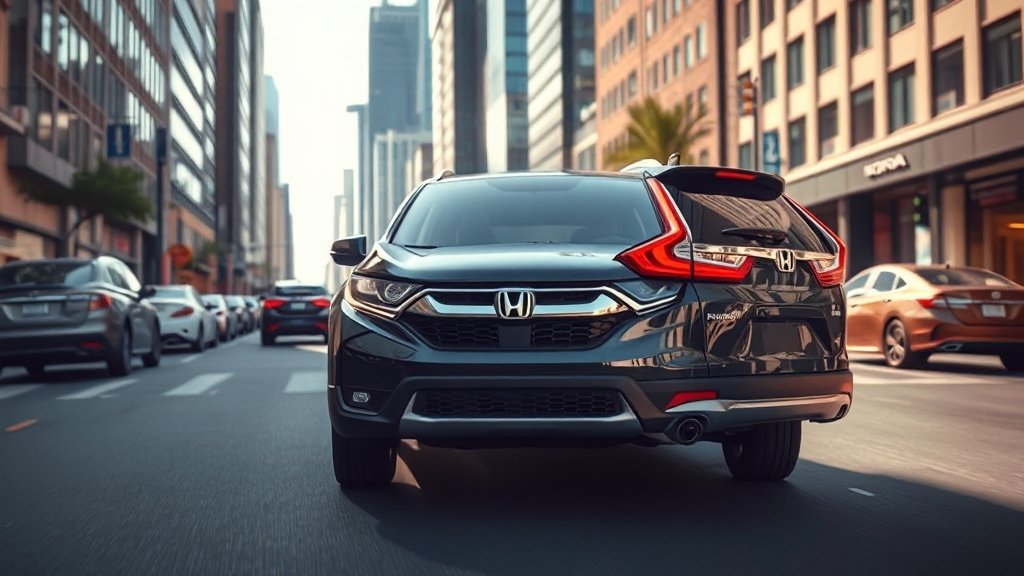 CR-V 주행 성능 및 승차감 비교 (realistic 스타일)