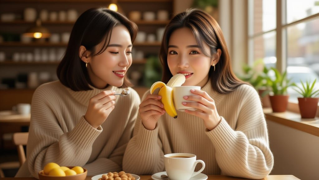 💡 바나나+커피, 이렇게 즐겨보세요!