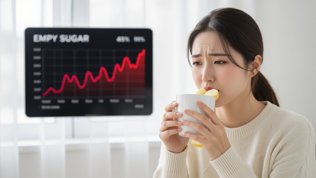 ⚠️ 바나나+커피, 혈당 롤러코스터 주의!
