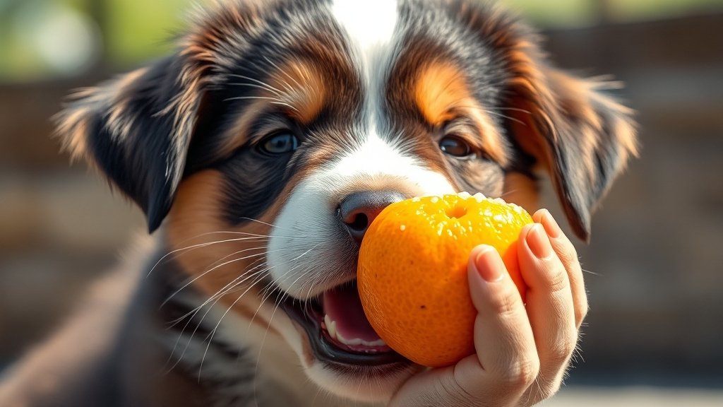 귤 급여 시, 주의사항 상세 안내 (realistic 스타일)