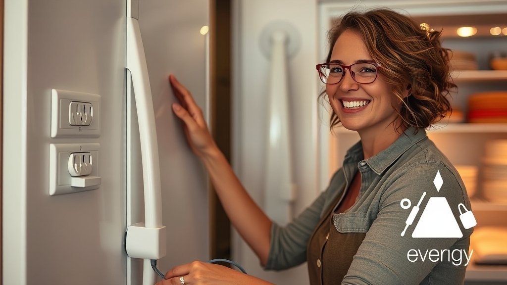 전기요금 절약, 습관이 중요해요! (realistic 스타일)