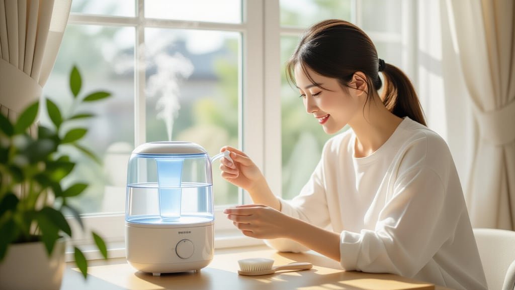 ✨ 구연산으로 가습기 물때 제거, 이렇게 하세요!