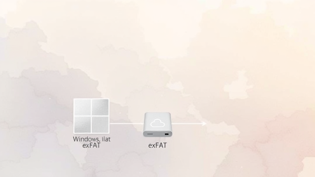 윈도우와 맥OS 파일 시스템 차이 (watercolor 스타일)