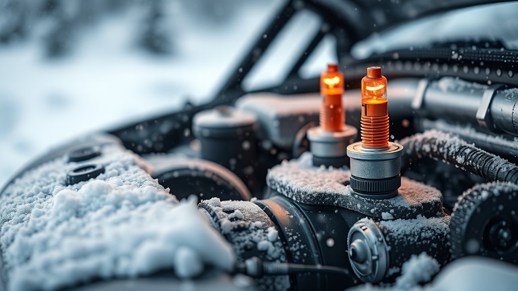 예열 플러그, 똑똑하게 관리하는 법 (realistic 스타일)