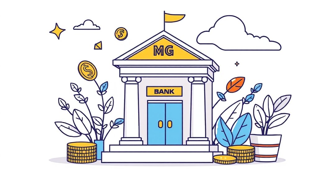 계좌 개설 완료 후 활용 팁 (illustration 스타일)