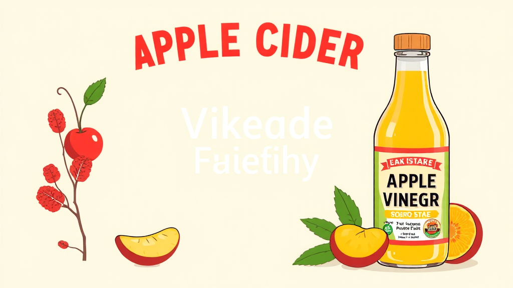 아세트산이란? 식초의 핵심! (illustration 스타일)