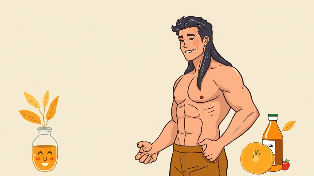 혈당 조절 & 대사 개선: 아세트산의 힘! (illustration 스타일)