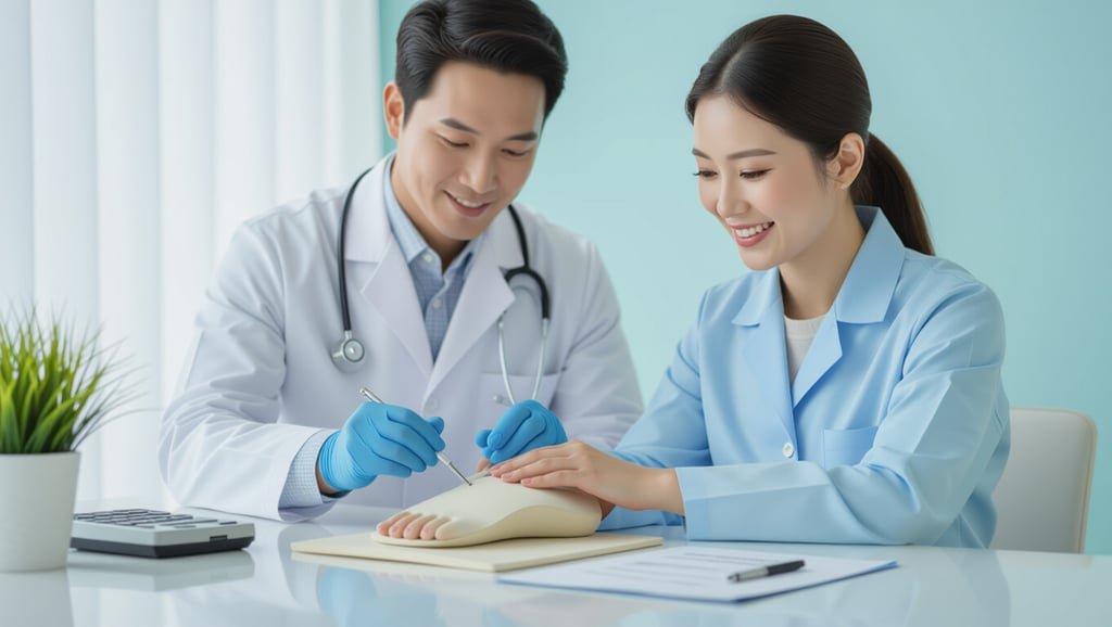 🛠️ 맞춤형 족저근막염 깔창 제작 과정 및 장점