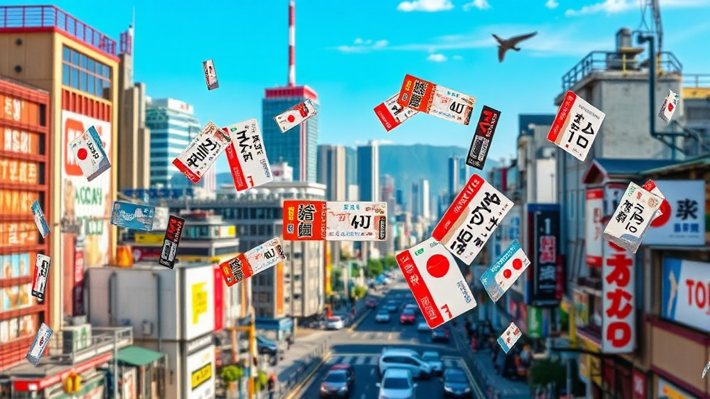 간사이 교통 패스 종류 (realistic 스타일)